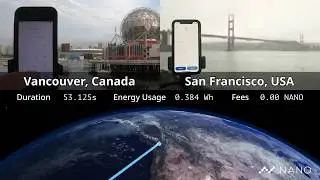 Sending nano (XNO) around the globe
