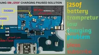 Samsung j250f charging battery temprature low problem