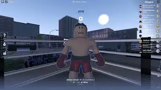 Playing Real Boxing Roblox