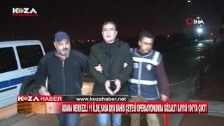 ADANA MERKEZLİ 11 İLDE,YASA DIŞI BAHİS ÇETESİ OPERASYONUNDA GÖZALTI SAYISI 106'YA ÇIKTI