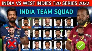 India vs West indies 2022 | india vs west indies odi squad | #cricketmr