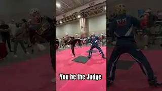 You be Judge | Your Call from this Angle | Women’s  Point Fighting #karate #taekwondo #martialarts