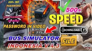 How to add speed mod in 490+Speed🔥 On Bus Simulator Indonesia 😀 🇮🇩