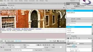 Insert copyright symbol - How to create a website from scratch in Dreamweaver part 7