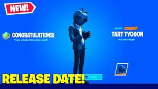 Fortnite FREE TART TYCOON Skin Release Date! (Free Fortnite Cup Apple Skin)
