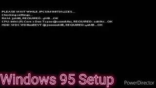 I Installed Windows 95 (Nostalgia) #1