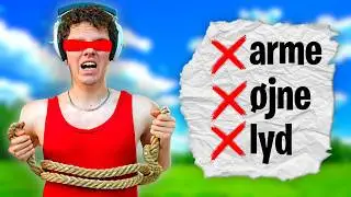 Kan Vi Game Uden ARME, ØJNE og LYD?😨