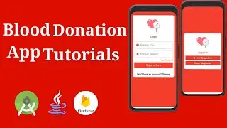 Blood Donation app in Android Studio Create beautiful login screen in android studio with email auth