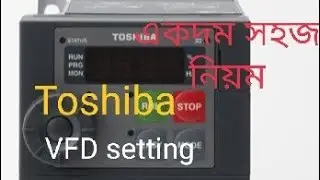 Toshiba vfd setting parameter