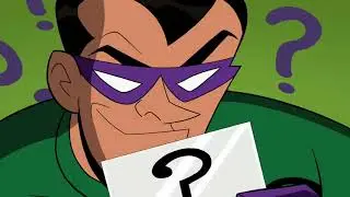 Batman The Brave and the Bold - Booster Gold riddled by Riddler
