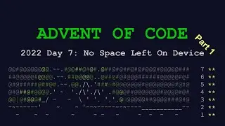 Golang | Advent Of Code 2022 | Day 7 Part 1