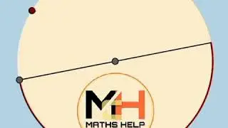 the angle subtended by the diameter of the circle is 90° || maths help center|| mathshelpcenter||