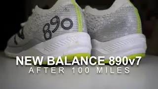 New Balance 890v7 After 100 Miles