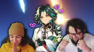 Xiao summons with the help of EVIL DISH