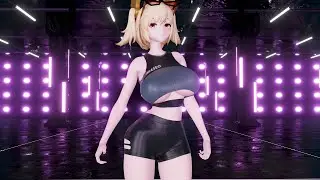 【ZZZ MMD / Burnice】She Wolf