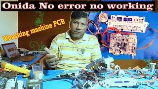 onida front load washing machine PCB Repairing Done