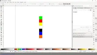 Creating color palette or texture in Inkscape