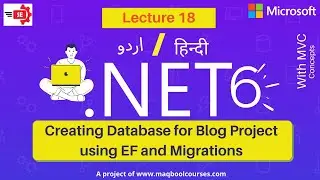 Creating Database for blog - Lecture 18
