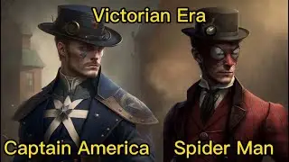 Marvel Heroes in Victorian Era