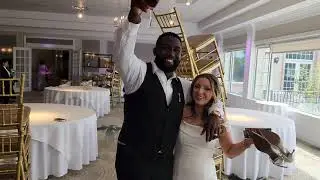 Jahmir and Erica Wedding at Brooklake Country Club