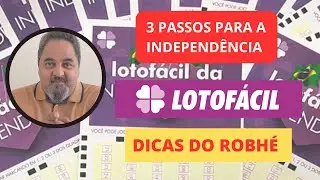 LOTOFÁCIL SEM MISTÉRIO - 3 PASSOS PARA A INDEPENDÊNCIA