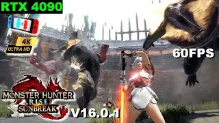 Monster Hunter Rise: Sunbreak v16.0.1~Hazard: Swole Simian Silliness l Ryujinx PR l  4K 60FPS Mod