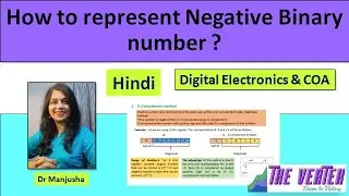 How to represent negative binary number ?