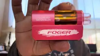 Foger Switch Pro Strawberry watermelon is tasty! SO GOOD! | By ‪@ourlifeearlandjackie8974‬ #21savage