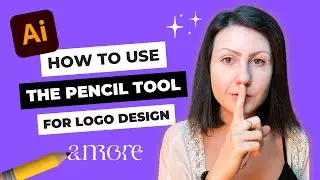 How To Use The Pencil Tool For Logo Design in Adobe Illustrator | Design Logotypes