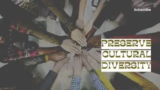 How to preserve cultural diversity I Why is it important to preserve cultural diversity?