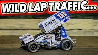 CRAZY LAP TRAFFIC Decides Race At Skagit Speedway!