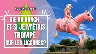 Vie au Ranch : Licornes et folklore amérindien ? | SIMS 4 🦄