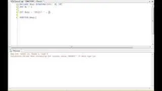 TSQL ERROR: Conversion failed when converting the varchar value [VALUE] to data
