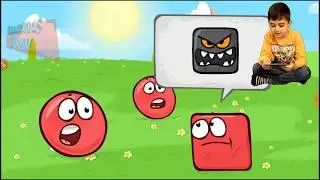 Играем Красный шарик(Red Ball 4)  Веселые Игры