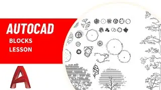 AUTOCAD BLOACKS LESSON HOW TO COPY AND PASTE AS A BLOCK IN AUTOCAD