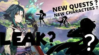 NEW GENSHIN IMPACT CHARACTERS LEAKED