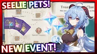 Lost Riches Event! Earn Primogems and a Seelie PET! | Genshin Impact