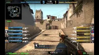 CSGO 3 kills in top mid on mirage