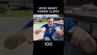 Truck VS Paper Clips!