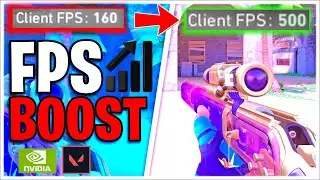 How to BOOST FPS in VALORANT 2023! (Optimization Guide)