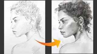 Transform your drawings into paintings with Watercolor Graphite ✏️💦