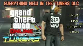 Every new addition in the GTA Tuners DLC