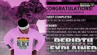 HOW TO UNLOCK REBIRTH ON NBA 2K22! REBIRTH FULLY EXPLAINED!!