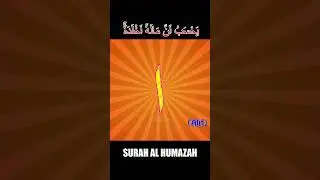 Colorful Balls Of Hijaiyah Letters With Surah Al Humazah #juzamma #quran #juz30 #surah #murottal