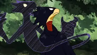Tokoyami knows what he's doing