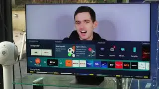 How does the TIZEN OS interface work on Samsung TV? - Neo QLED