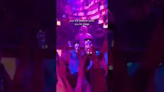Ed Sheeran joined me on stage in Las Vegas 🔥 