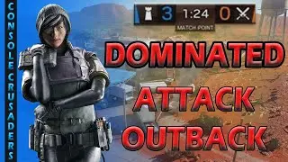 How We DOMINATED Attacking On Outback - Rainbow Six: Siege - Console Crusaders