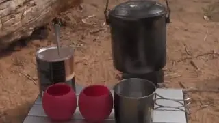 Bail Handle Billy / Bush Pot Perfected!  Loop Handle Stainless Steel Clips.