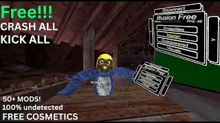 This is the BEST Gorilla Tag Mod Menu FREE! KICK ALL MODS | UNDETECTED | CRASHALL | illusion menu